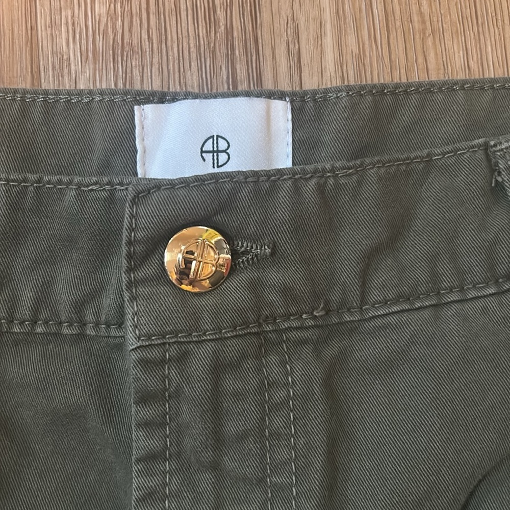Anine Bing Briley Pant Army green - Picture 3 of 5